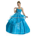2013 новое прибытие горячие девушки длинные бальное платье синий театрализованное малыш бальное платье платья CWFaf5280